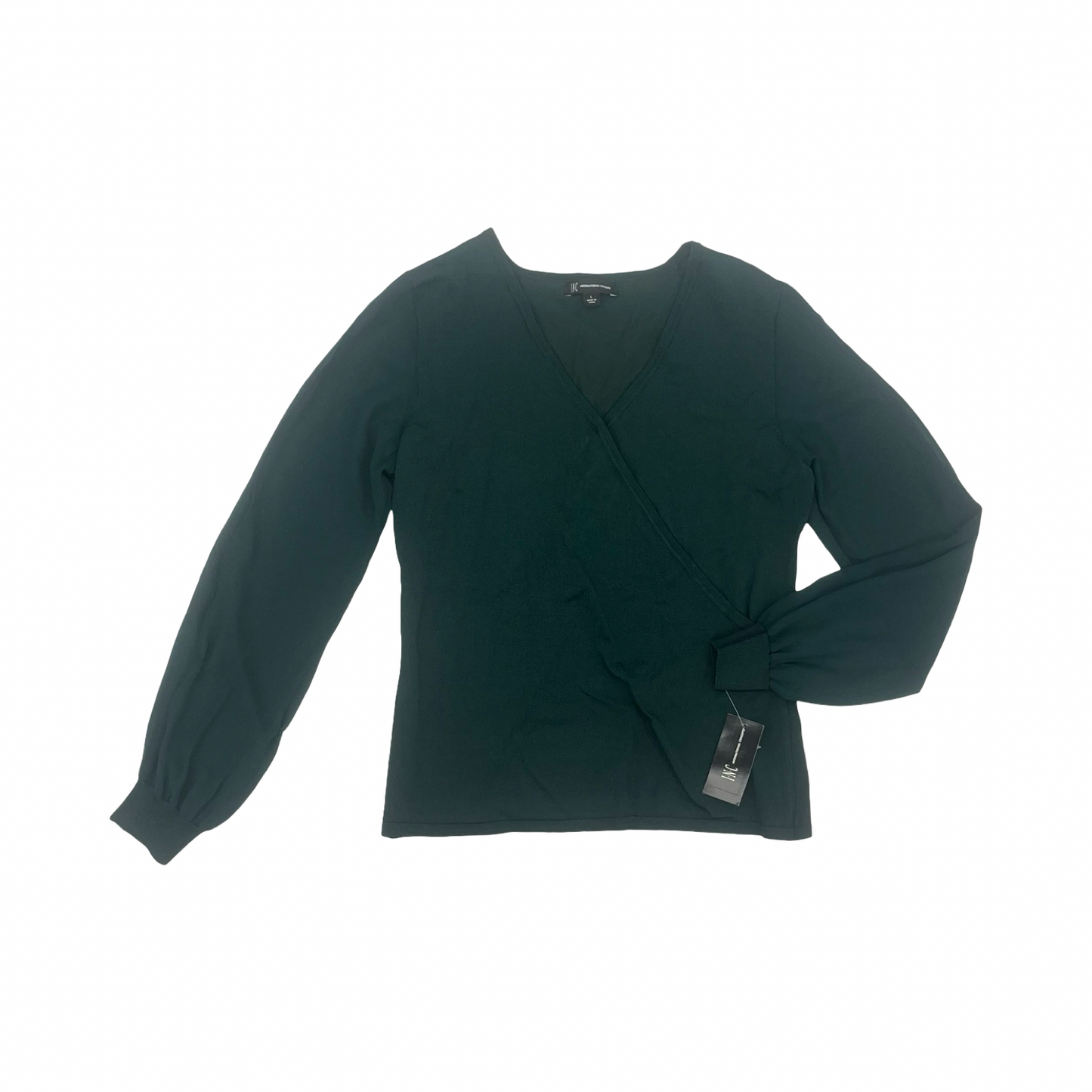 Top Ls By Inc In Green, Size:L