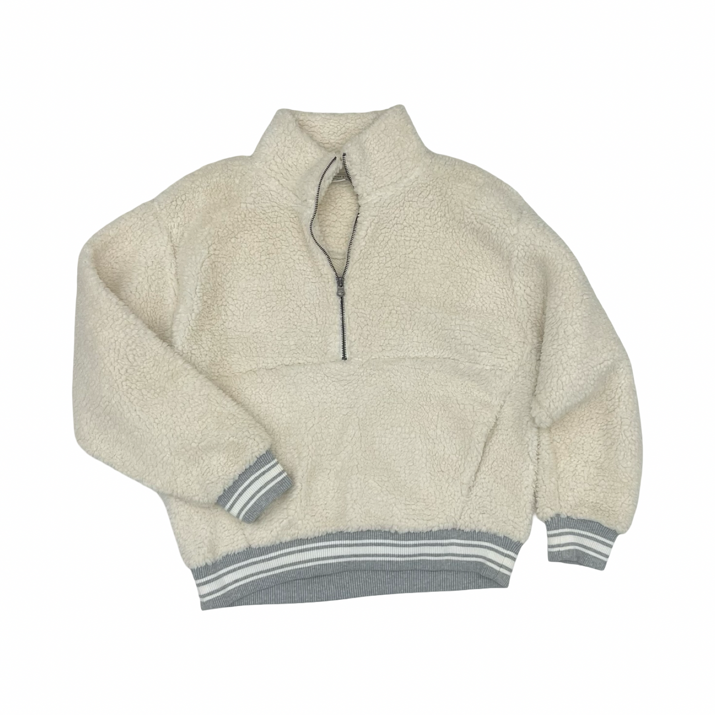 Sweatshirt Collar By American Eagle In Cream, Size:M