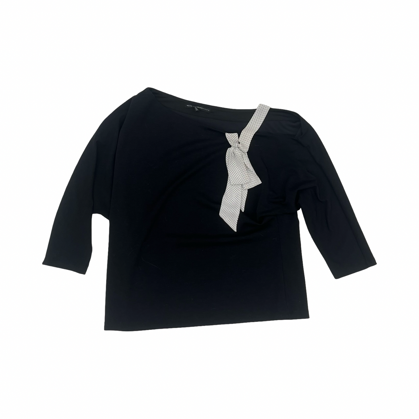 Top Ls By White House Black Market In Black, Size:L