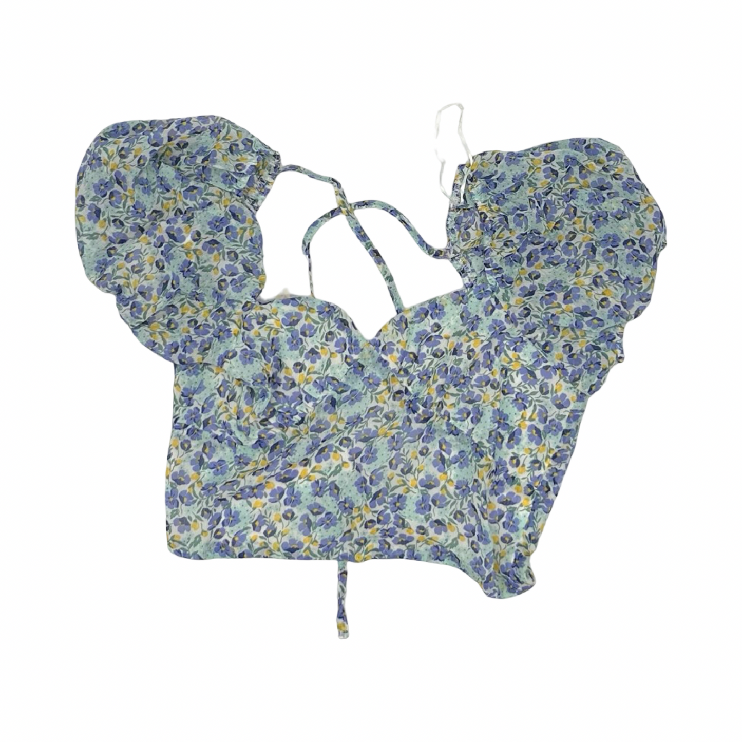 Blouse Ss By Promesa In Floral Print, Size:L