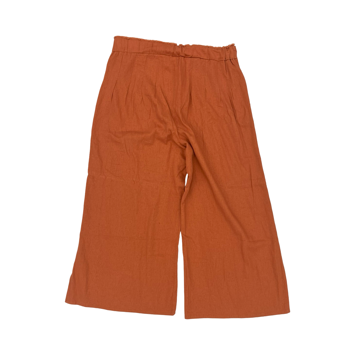 Pants Linen By Rewash In Orange, Size:L