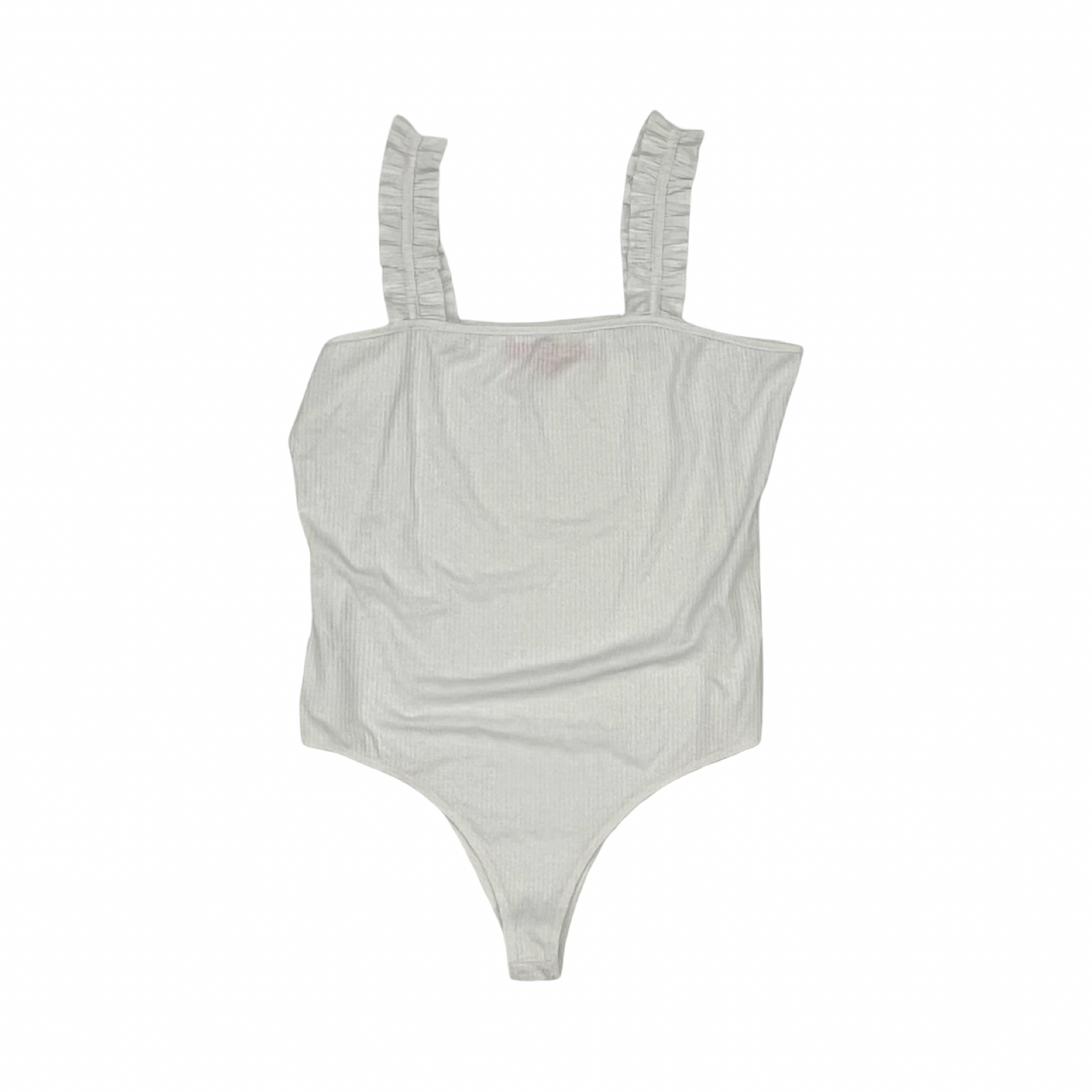Bodysuit By Simply Southern In White, Size:Xl