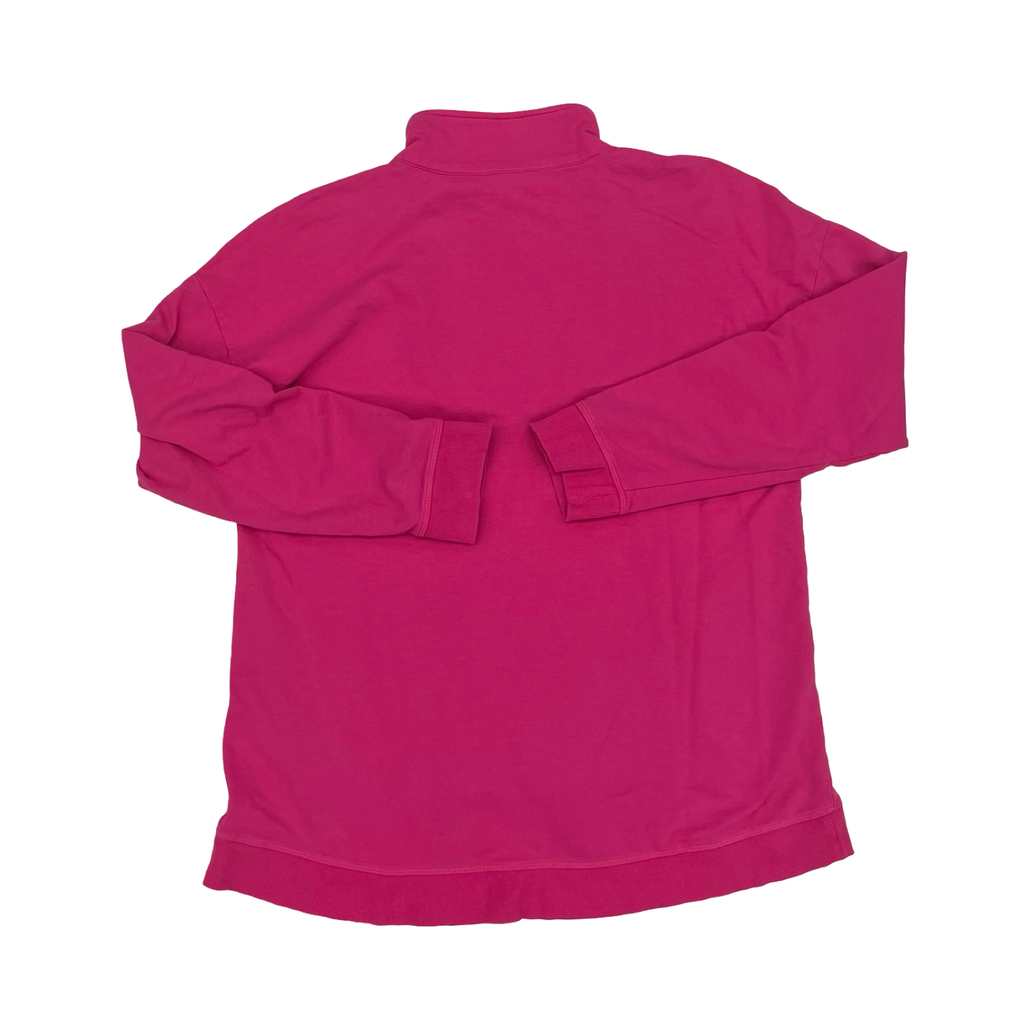 Sweatshirt Collar By Talbots In Pink, Size:L