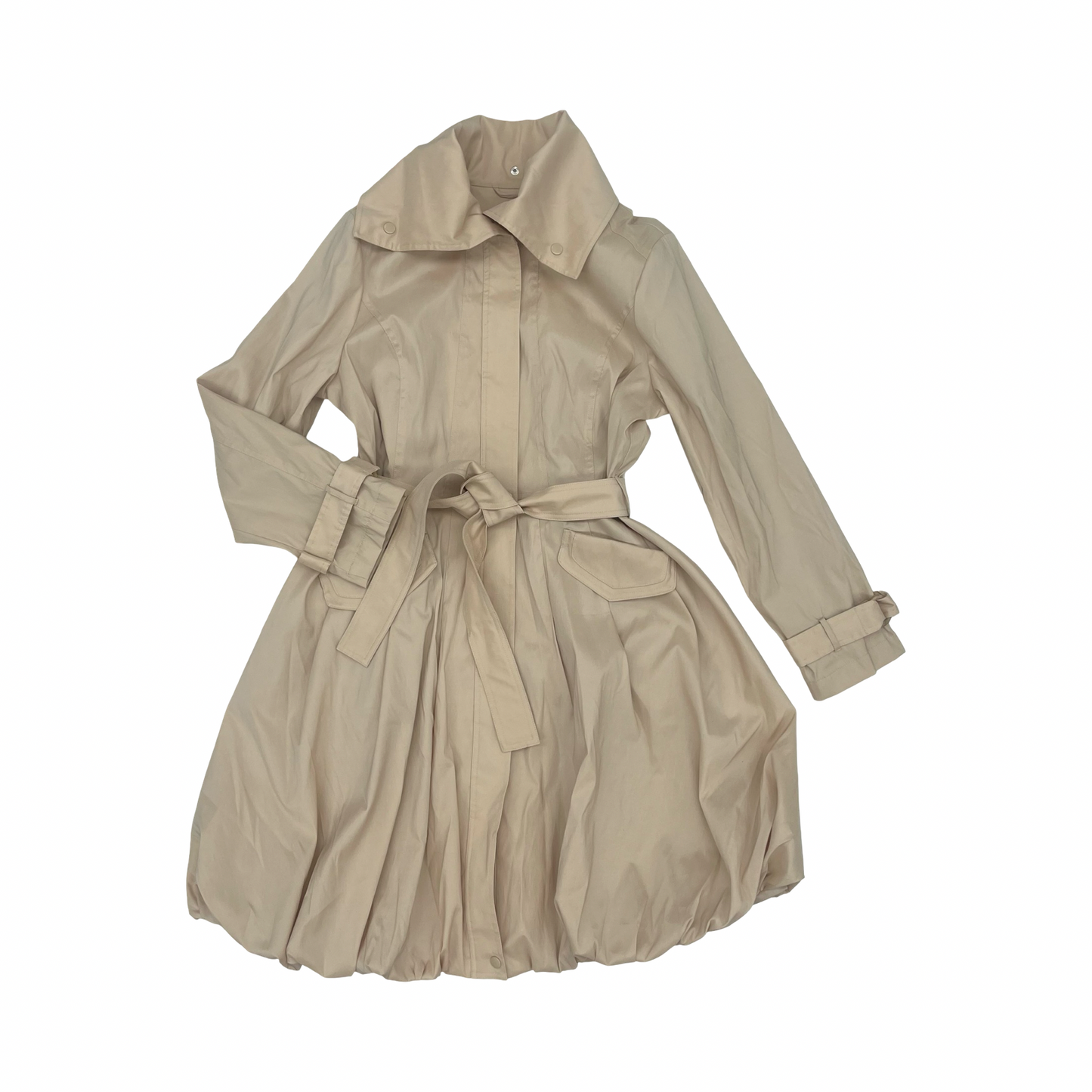 Coat Other By Samuel Dong In Tan, Size:M