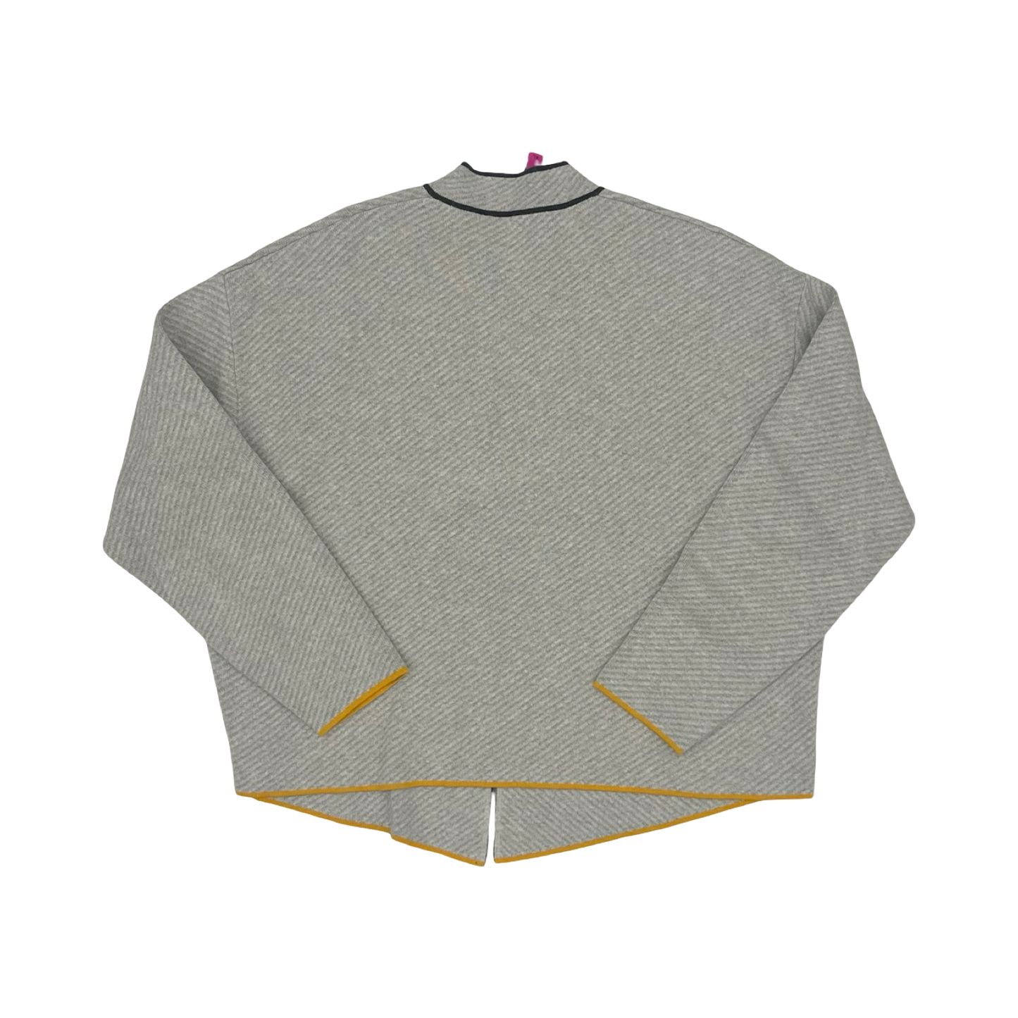 Sweater By Cmb In Grey & Yellow, Size:Xl