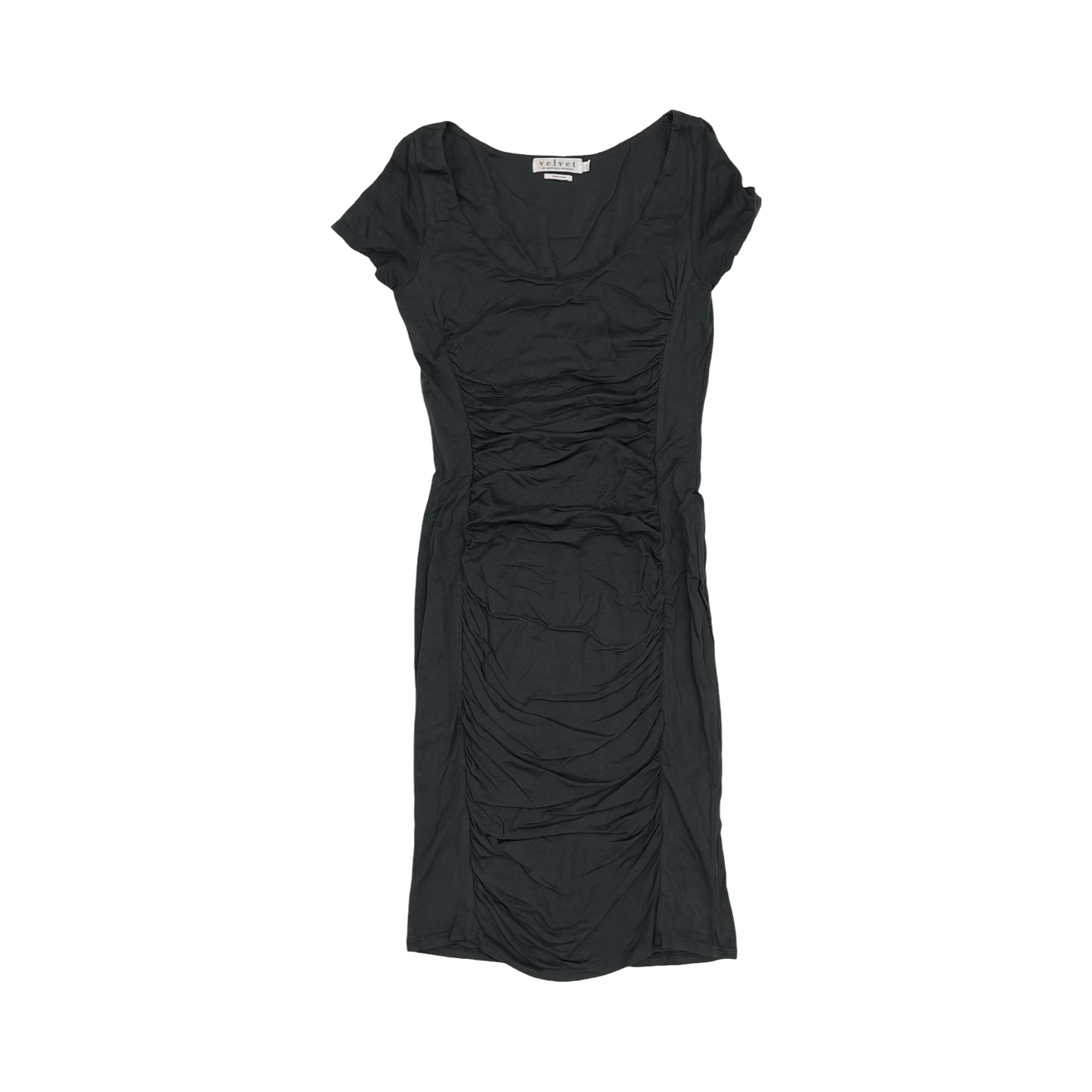 Dress Casual Short By Velvet By Graham & Spencer In Grey, Size:M