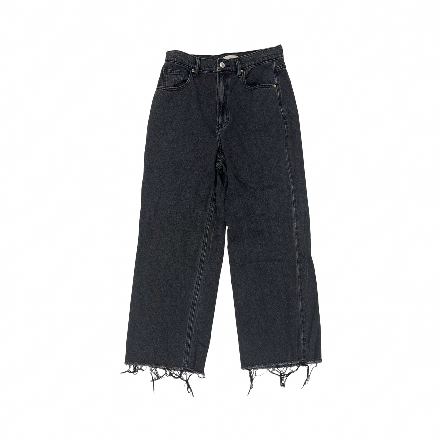 Jeans Wide Leg By Pacsun In Black Denim, Size:6
