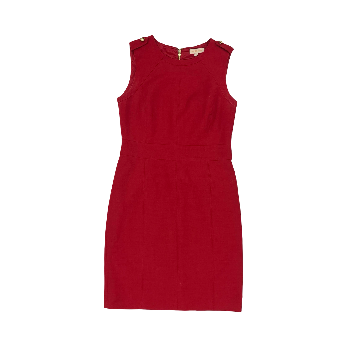 Dress Designer By Tory Burch In Red, Size:6