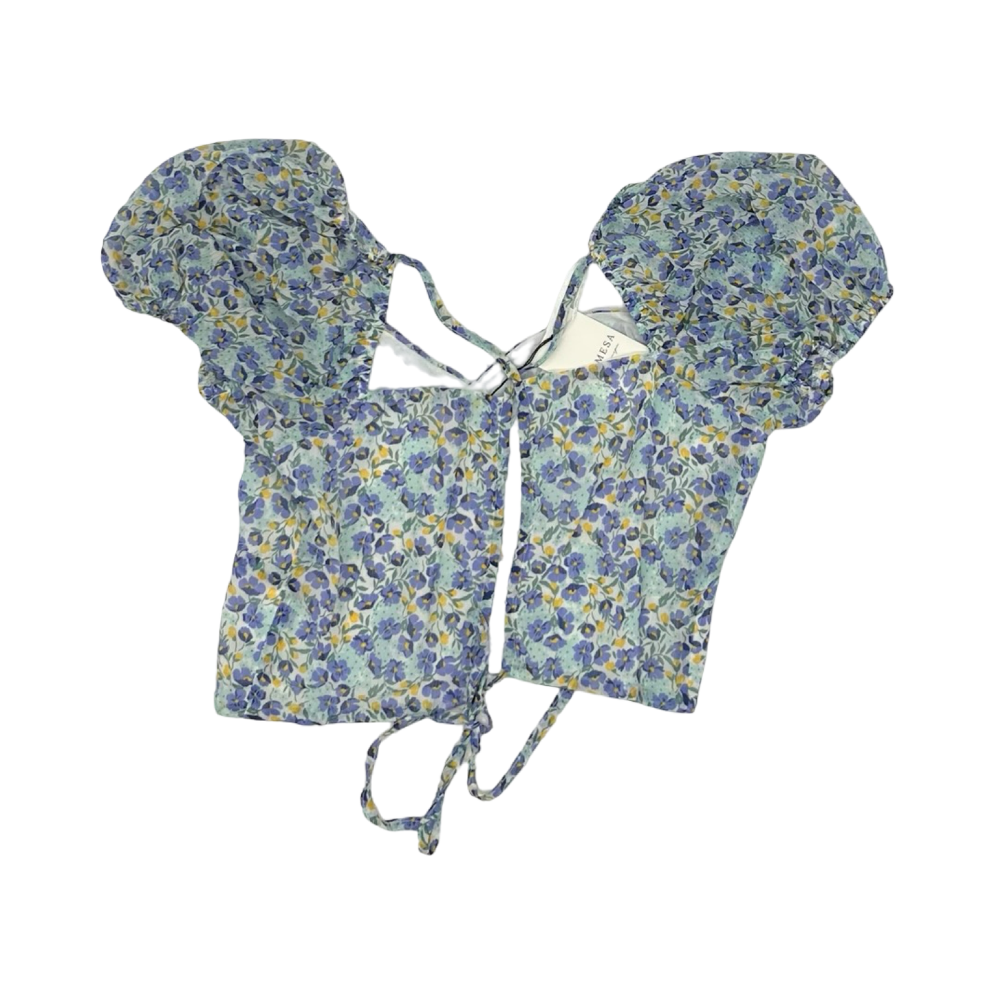 Blouse Ss By Promesa In Floral Print, Size:M