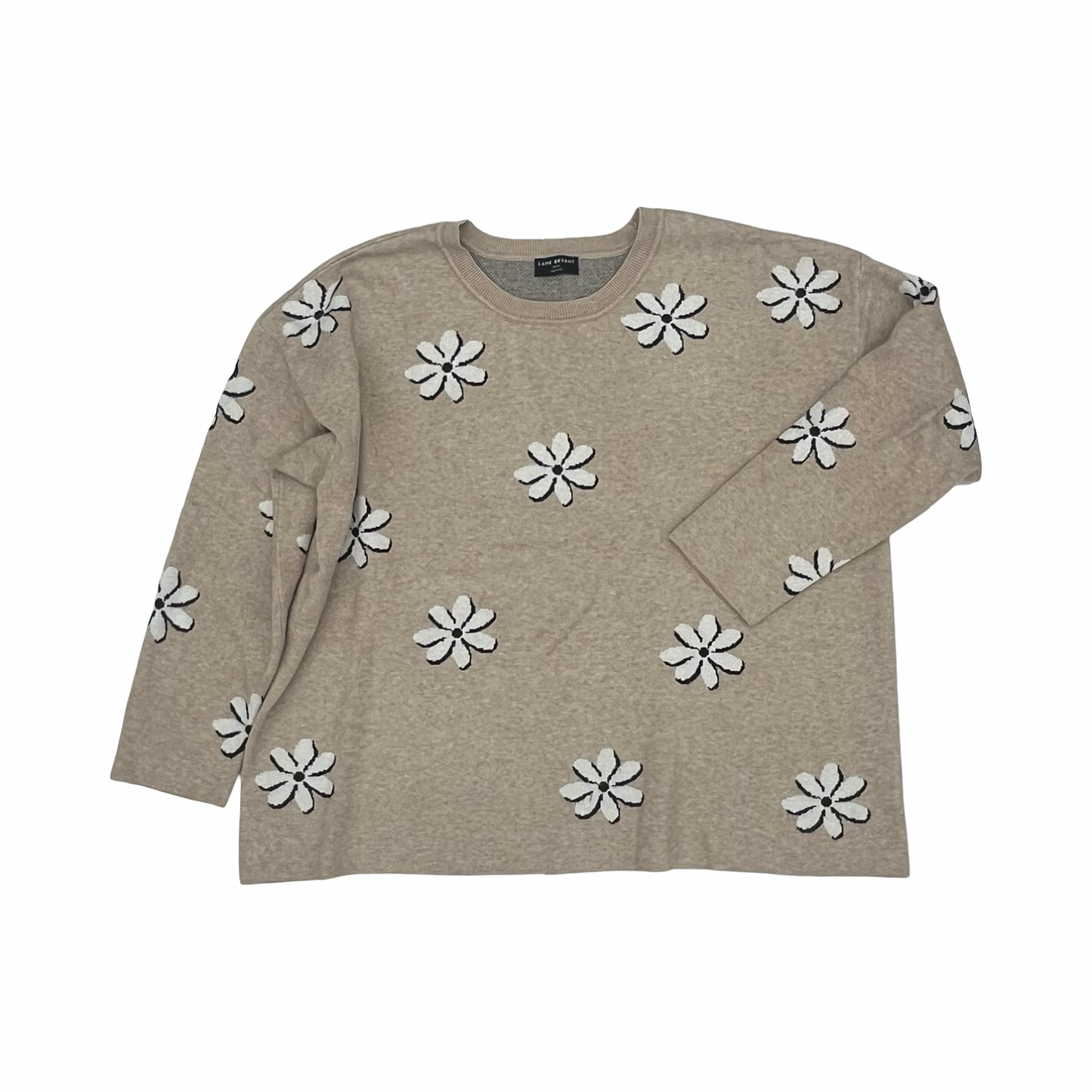 Sweater By Lane Bryant In Floral Print, Size:3X