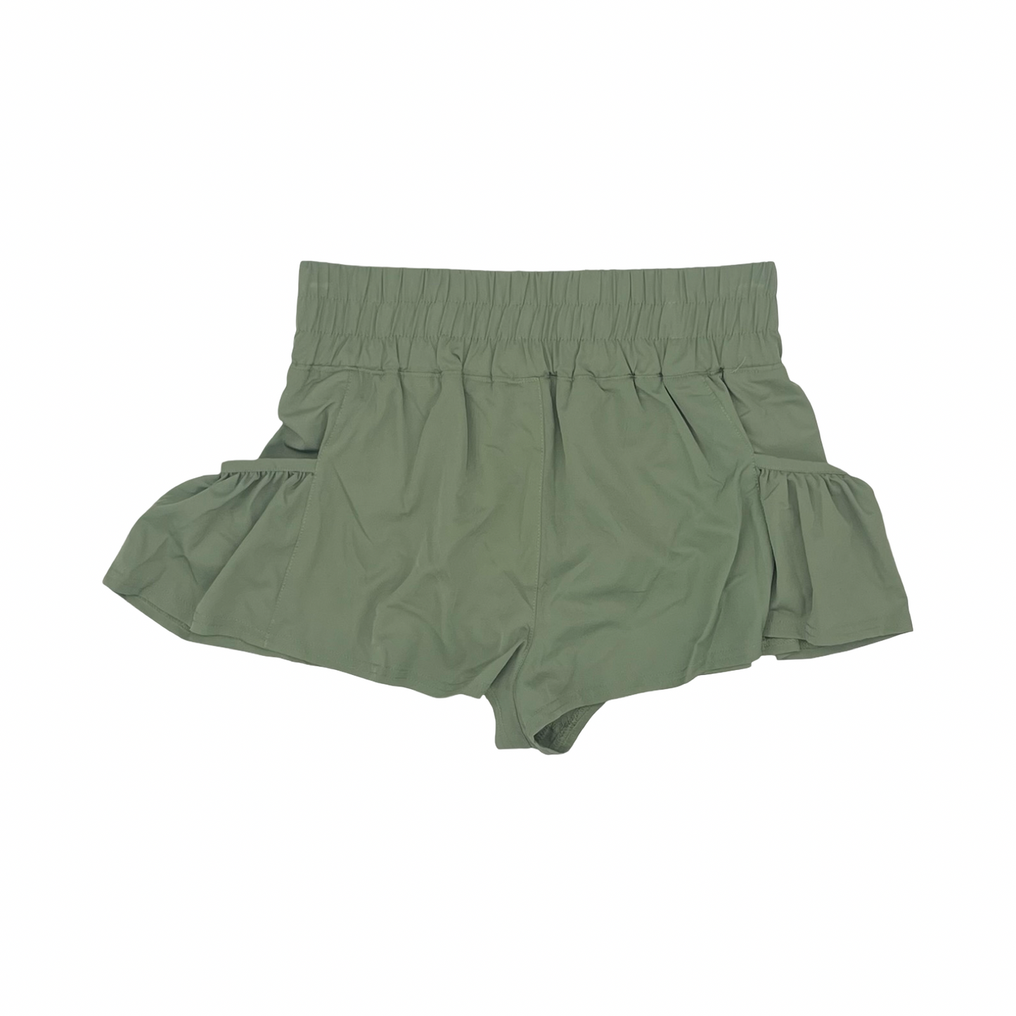 Athletic Shorts By Mono B In Green, Size:S