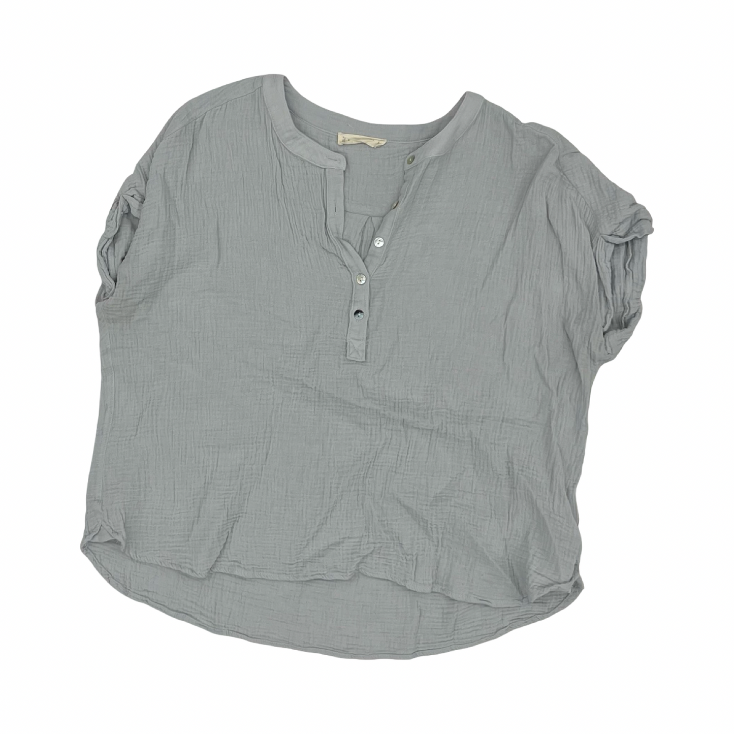 Blouse Ss By By Together In Blue, Size:L