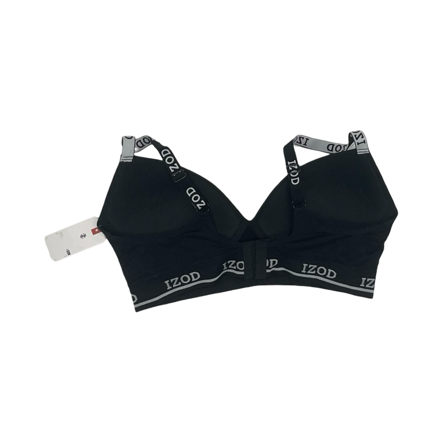 Athletic Bra By Izod In Black, Size:Xl