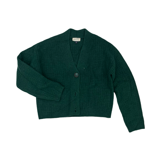 Sweater Cardigan By Universal Thread In Green, Size:M