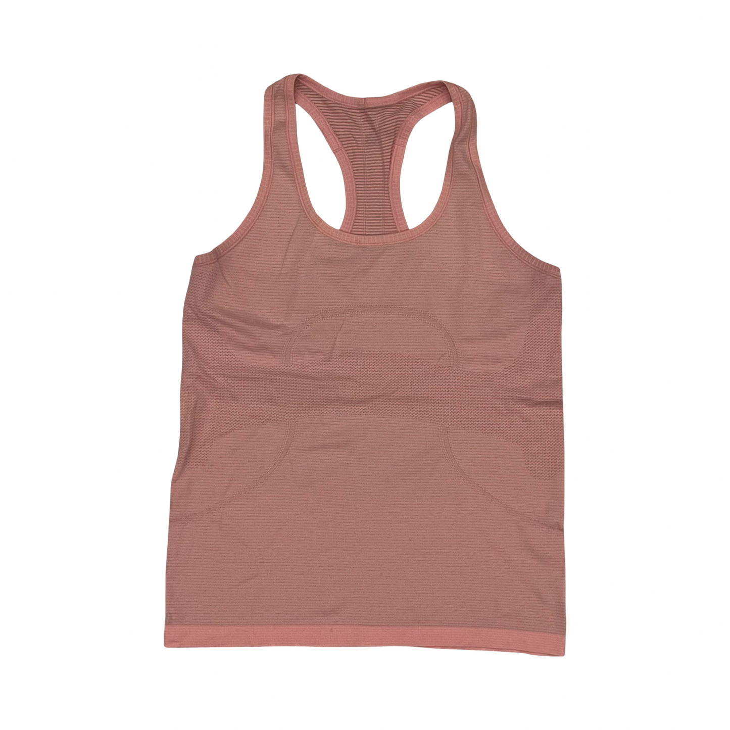 Athletic Tank Top By Lululemon In Orange, Size:M