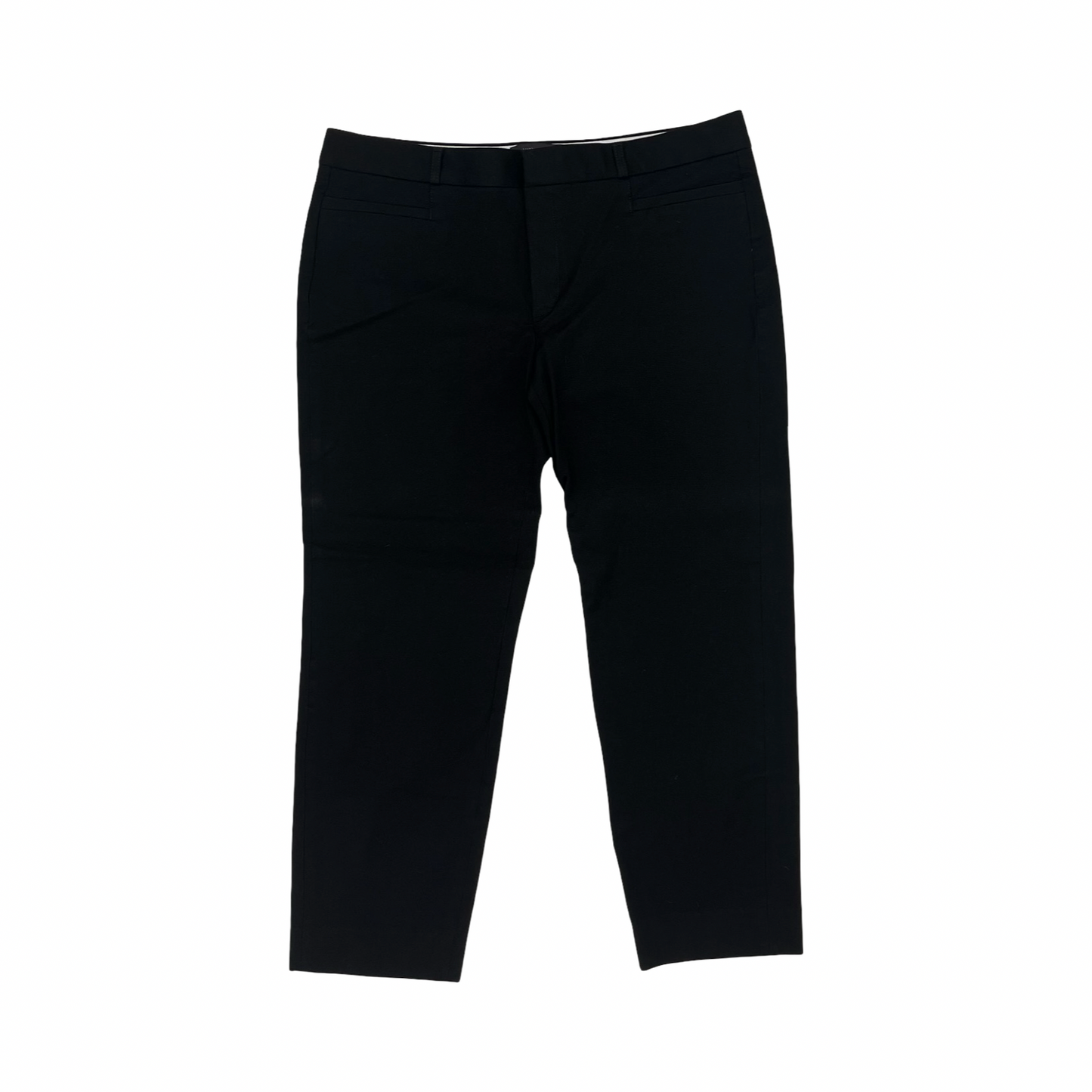 Pants Cropped By Banana Republic In Black, Size:12