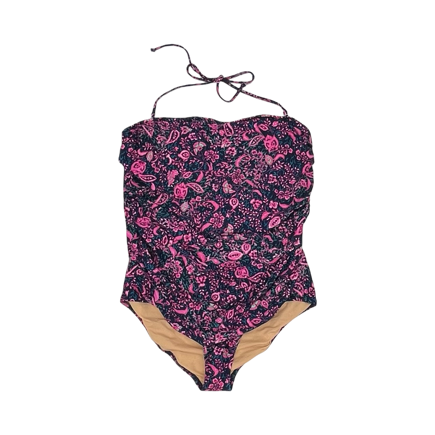Swimsuit By J. Crew In Pink & Purple, Size:2X