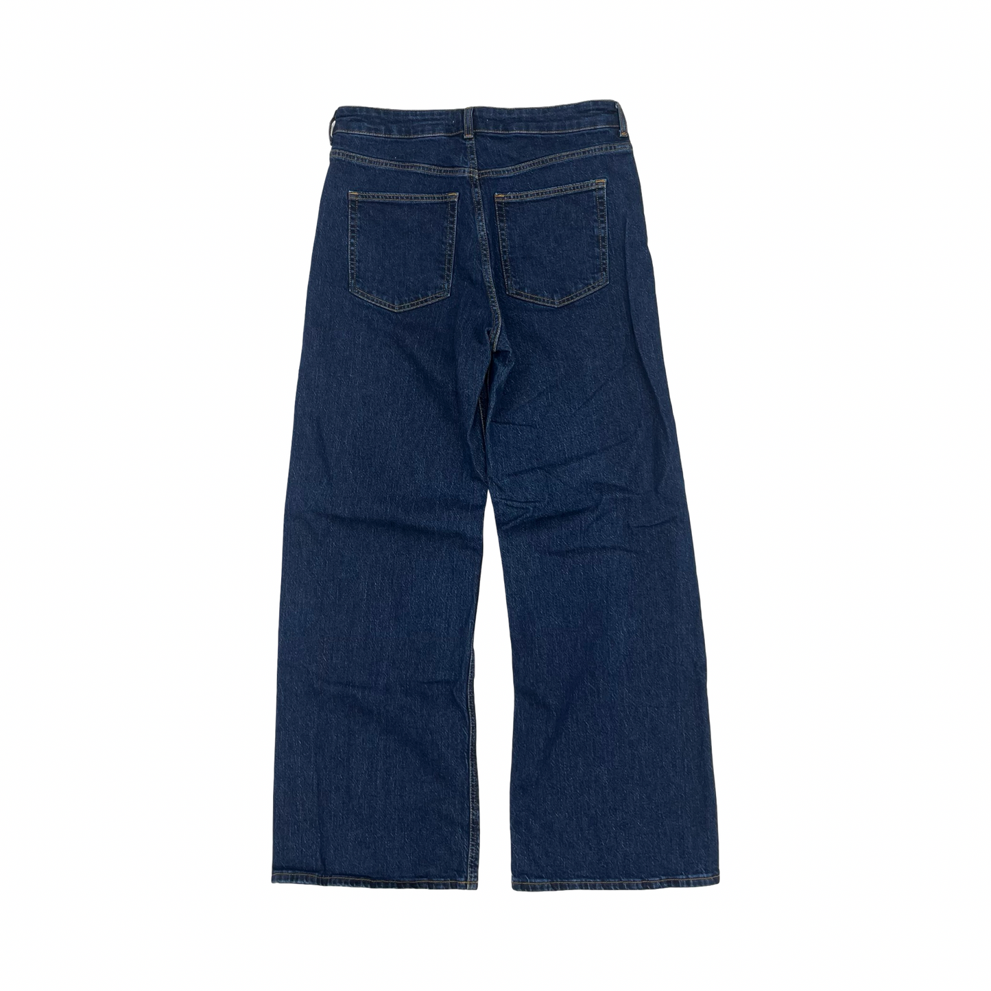 Jeans Straight By H&M In Blue Denim, Size:10