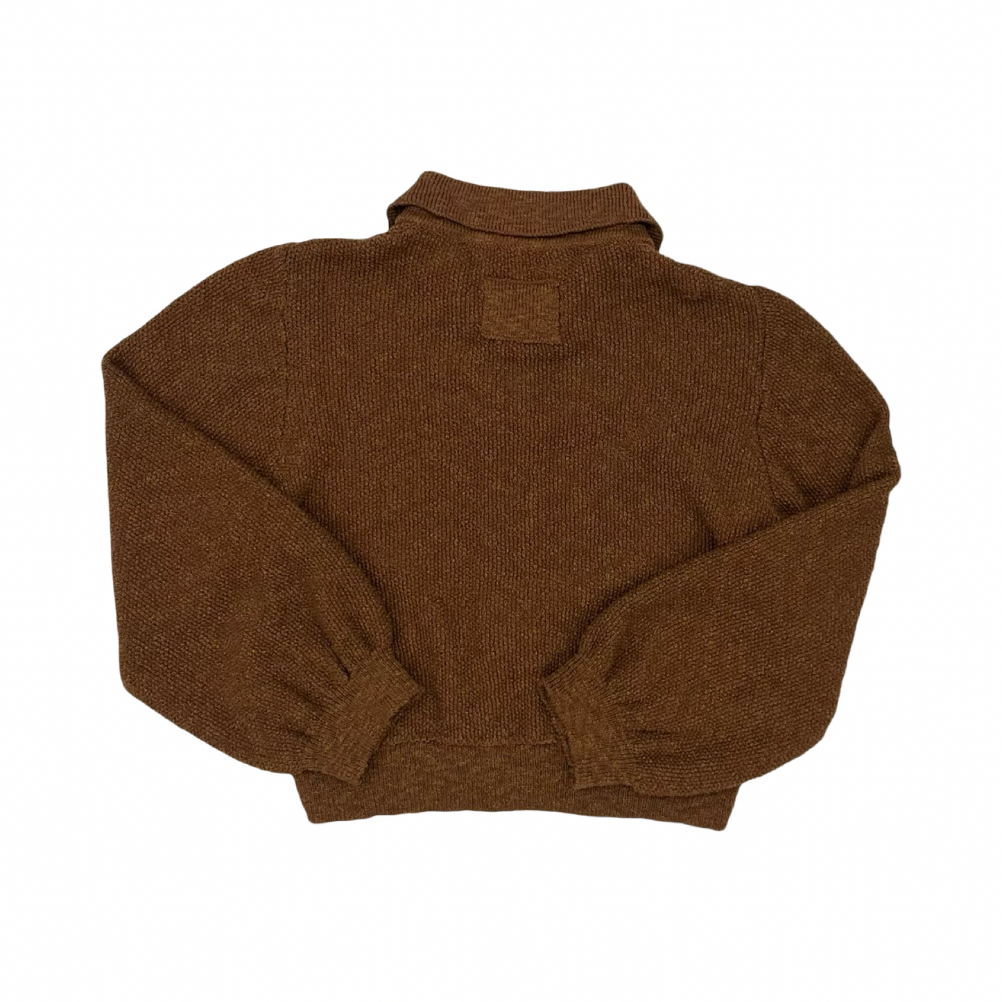 Sweater Cardigan By Clothes Mentor In Brown, Size:L