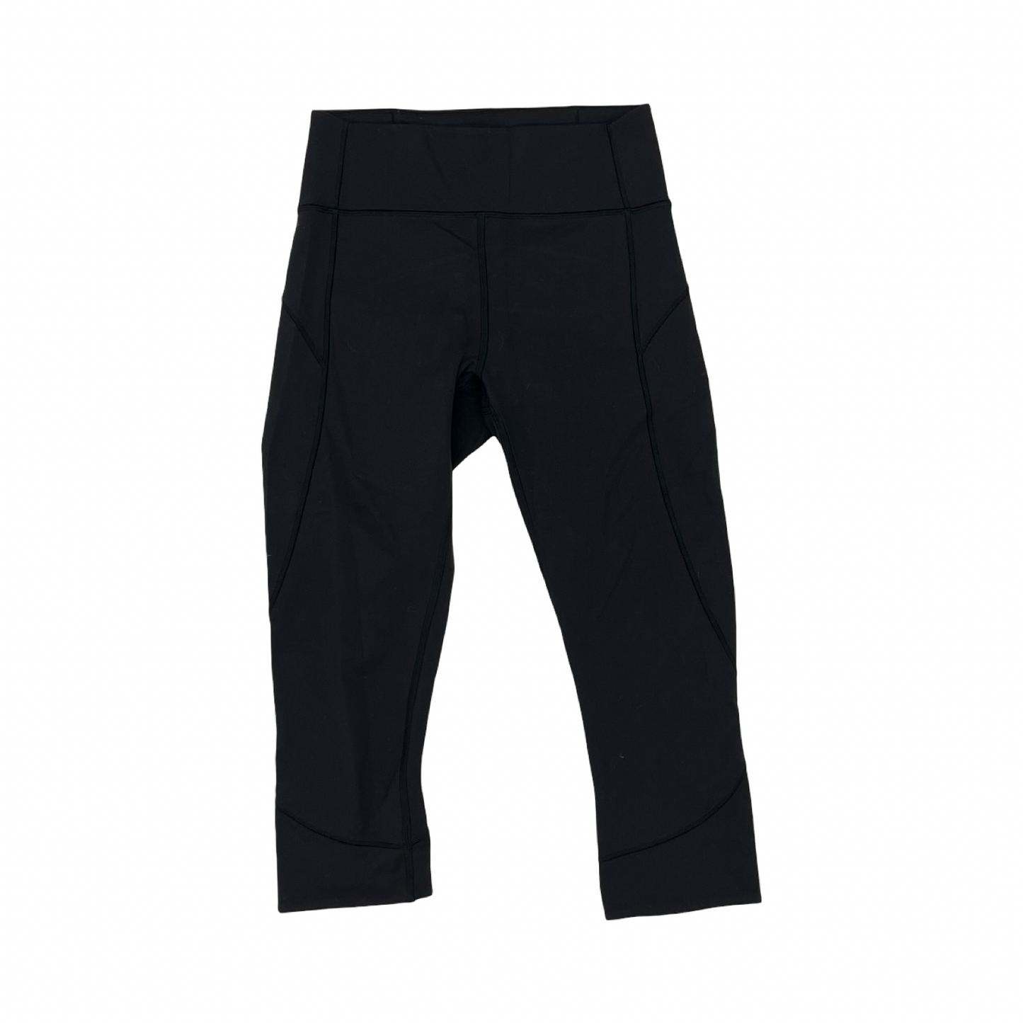 Athletic Leggings Capris By Lululemon In Black, Size:S
