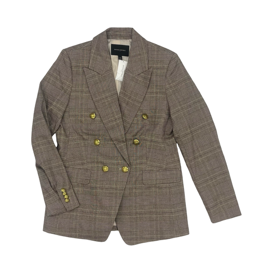 Blazer By Banana Republic In Brown, Size:M