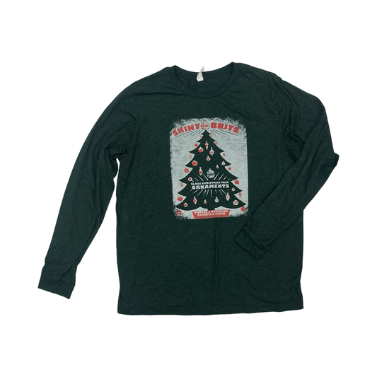 Top Ls By Bella + Canvas In Green, Size:Xl