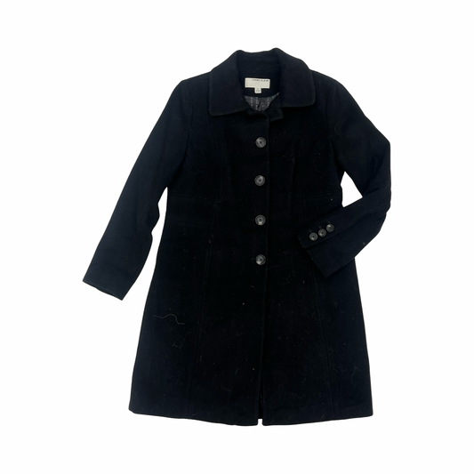 Coat Peacoat By Anne Klein In Black, Size:L