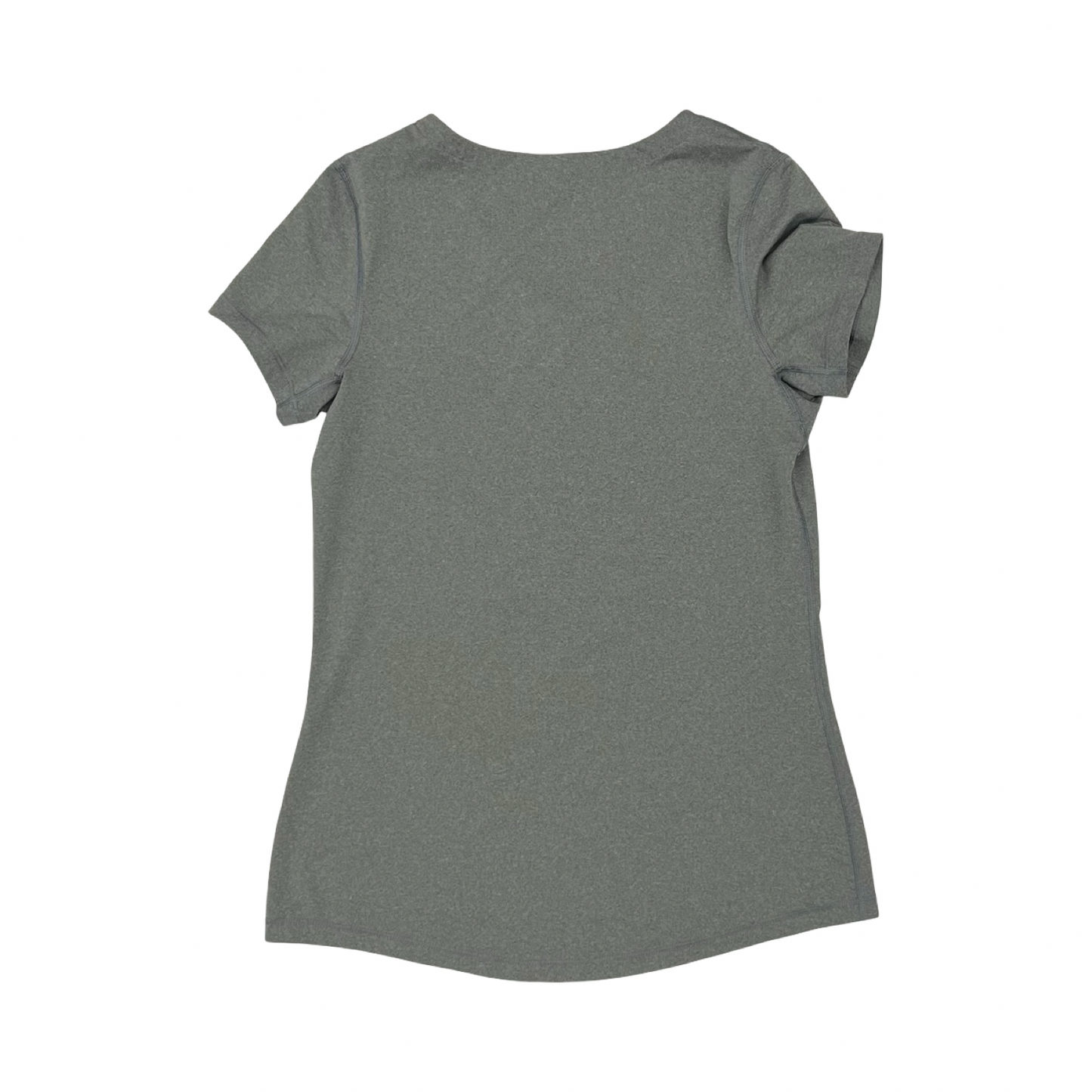 Athletic Top Ss By Nike In Grey, Size:L
