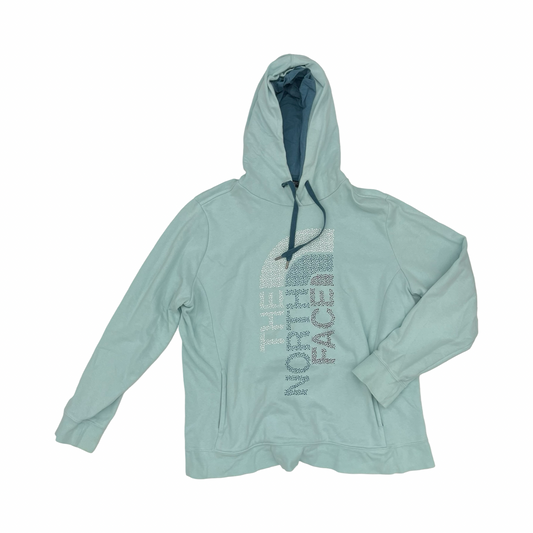 Athletic Sweatshirt Hoodie By The North Face In Blue, Size:Xxl