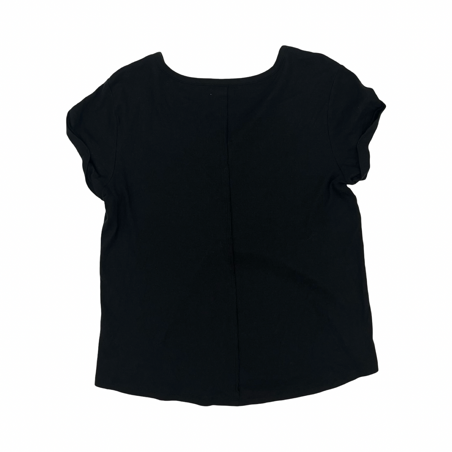 Top Ss Basic By Maurices In Black, Size:Xl