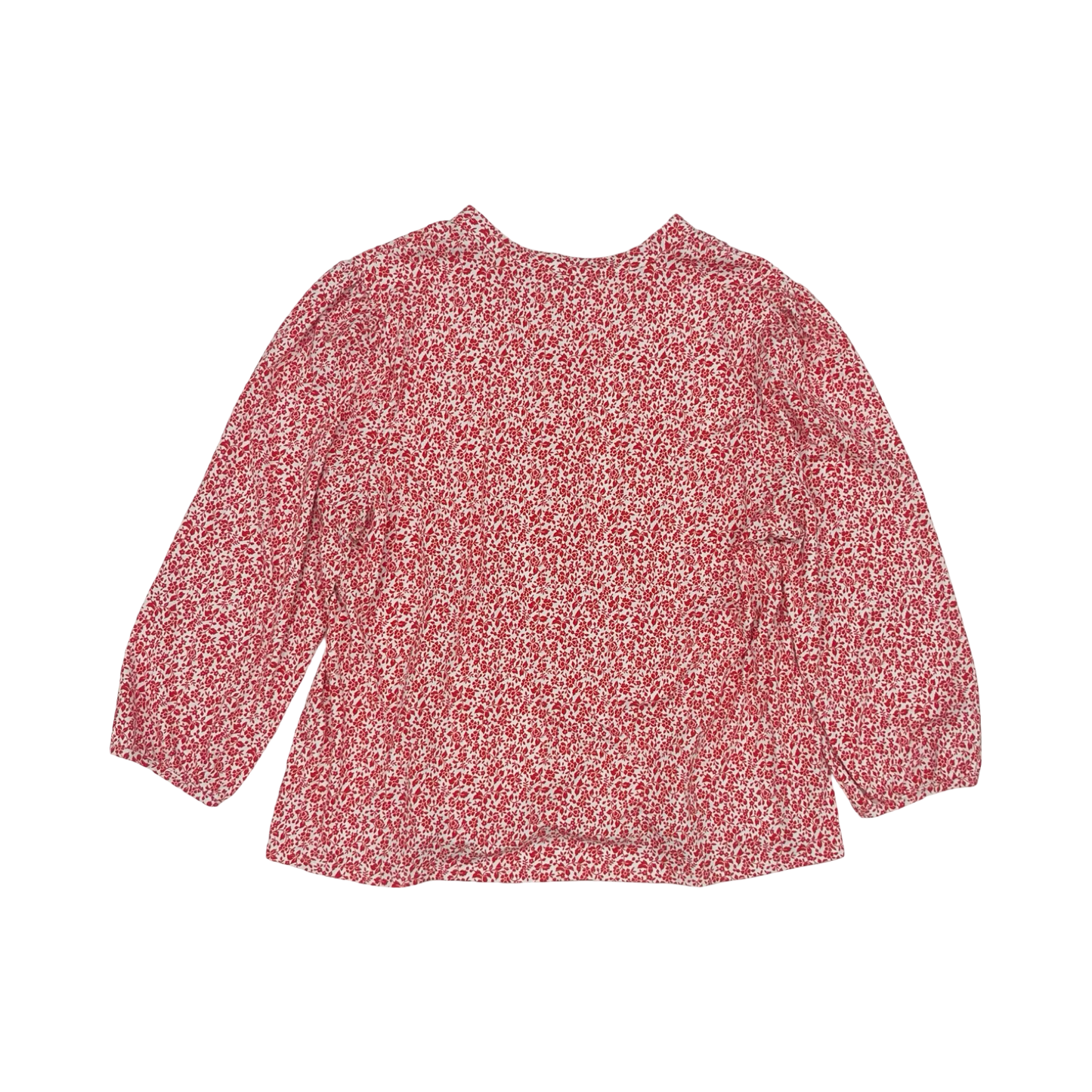 Top Ls By Lands End In Red & White, Size:Xl