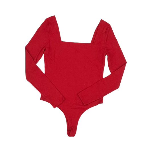 Bodysuit By Mi Ami In Red, Size:M