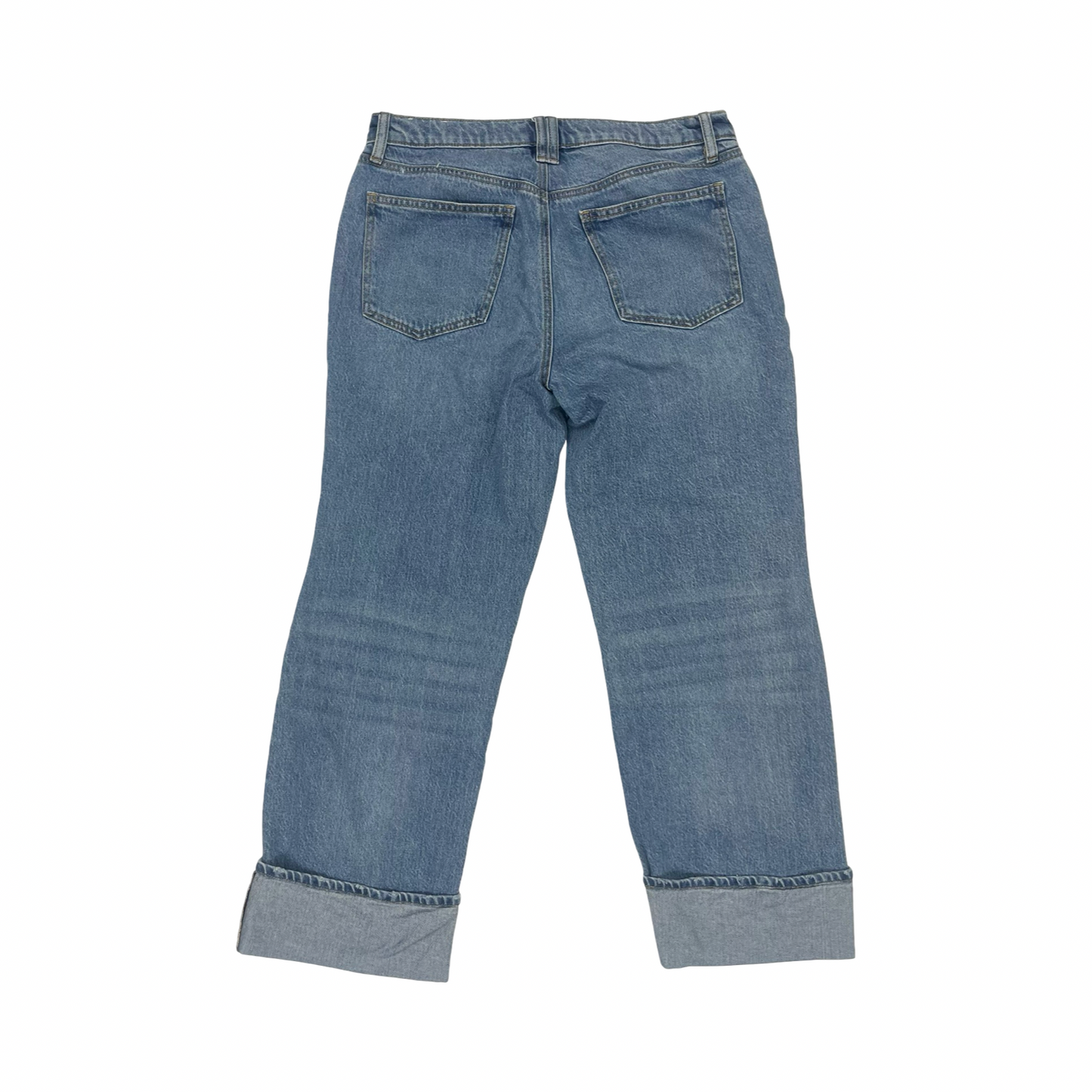 Jeans Boyfriend By Ann Taylor In Blue Denim, Size:4