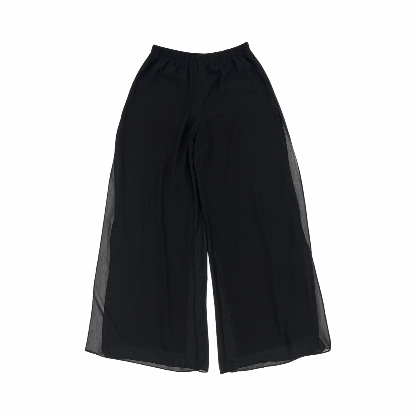 Pants Wide Leg By Roz And Ali In Black, Size:Xs