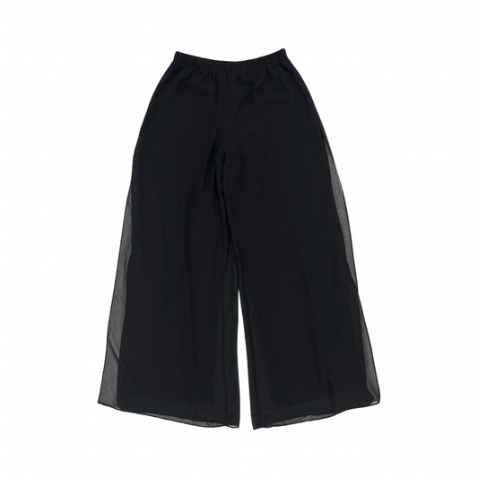 Pants Wide Leg By Roz And Ali In Black, Size:Xs