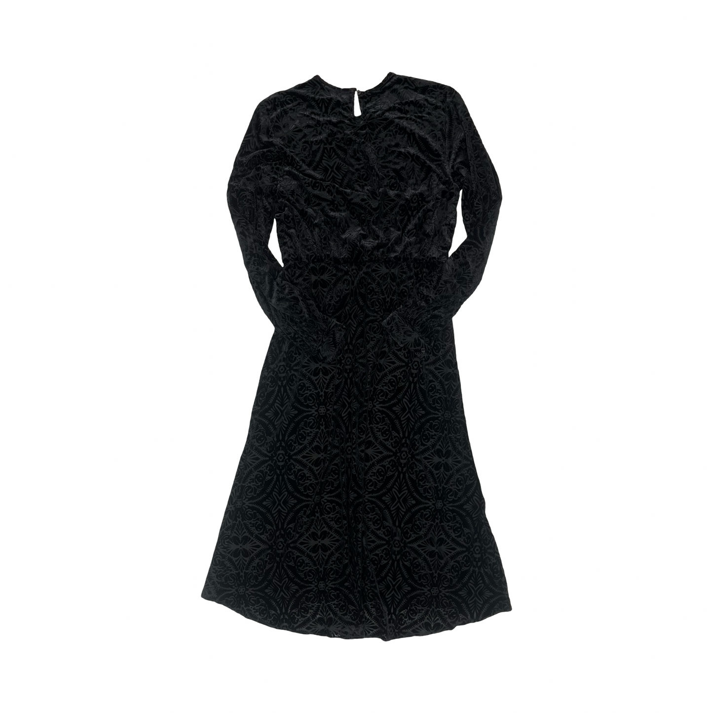 Dress Party Midi By Clothes Mentor In Black, Size:Xs
