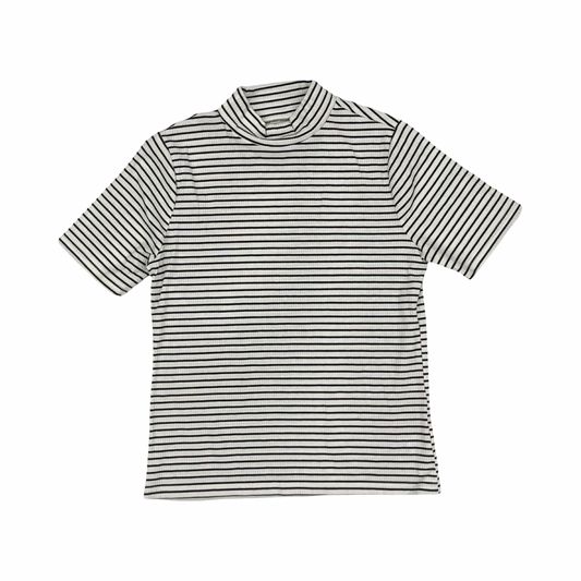 Top Ss By Free Assembly In Striped Pattern, Size:L
