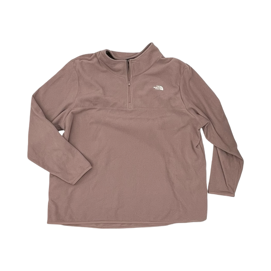 Athletic Sweatshirt Crewneck By The North Face In Taupe, Size:3X
