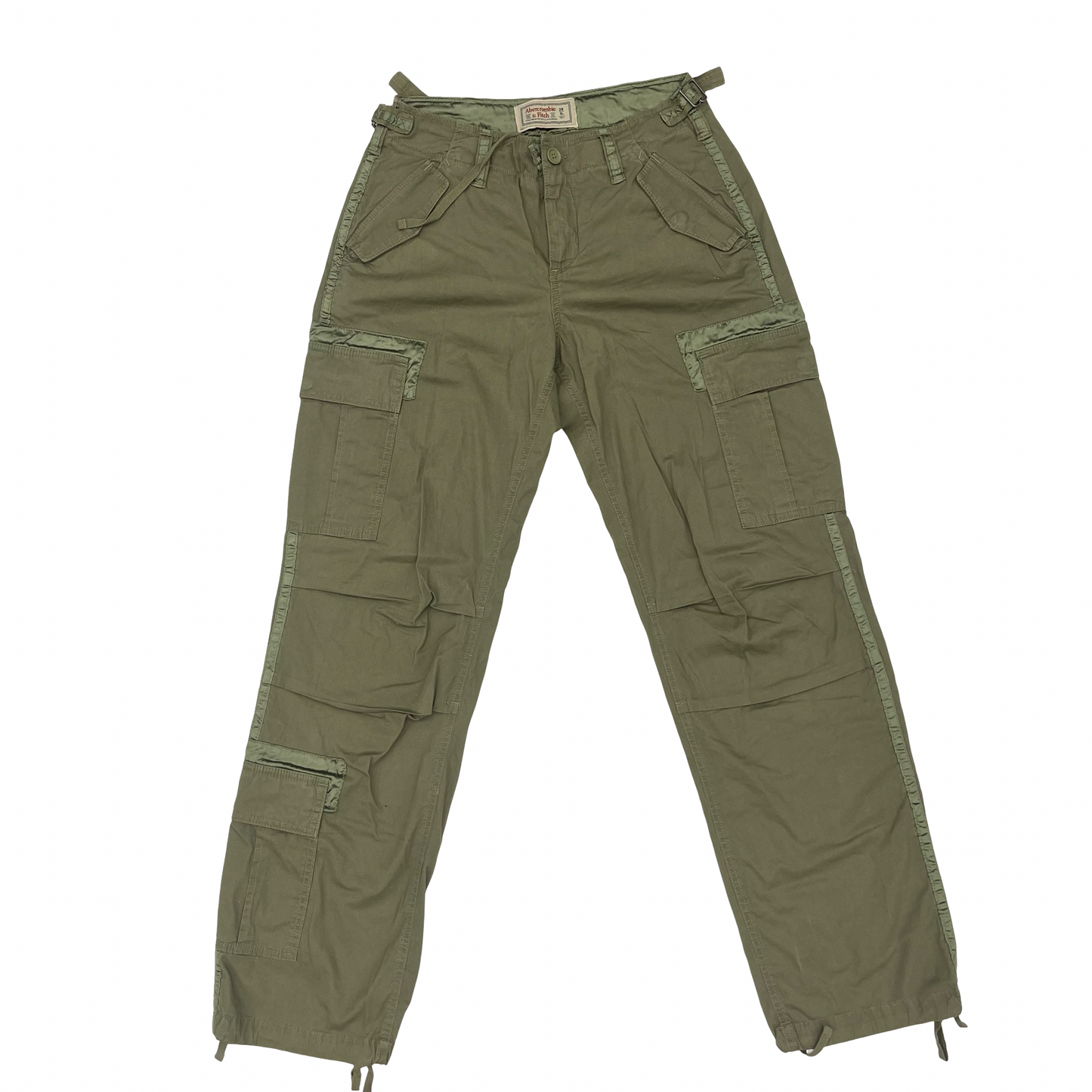 Pants Cargo & Utility By Abercrombie And Fitch In Green, Size:6L