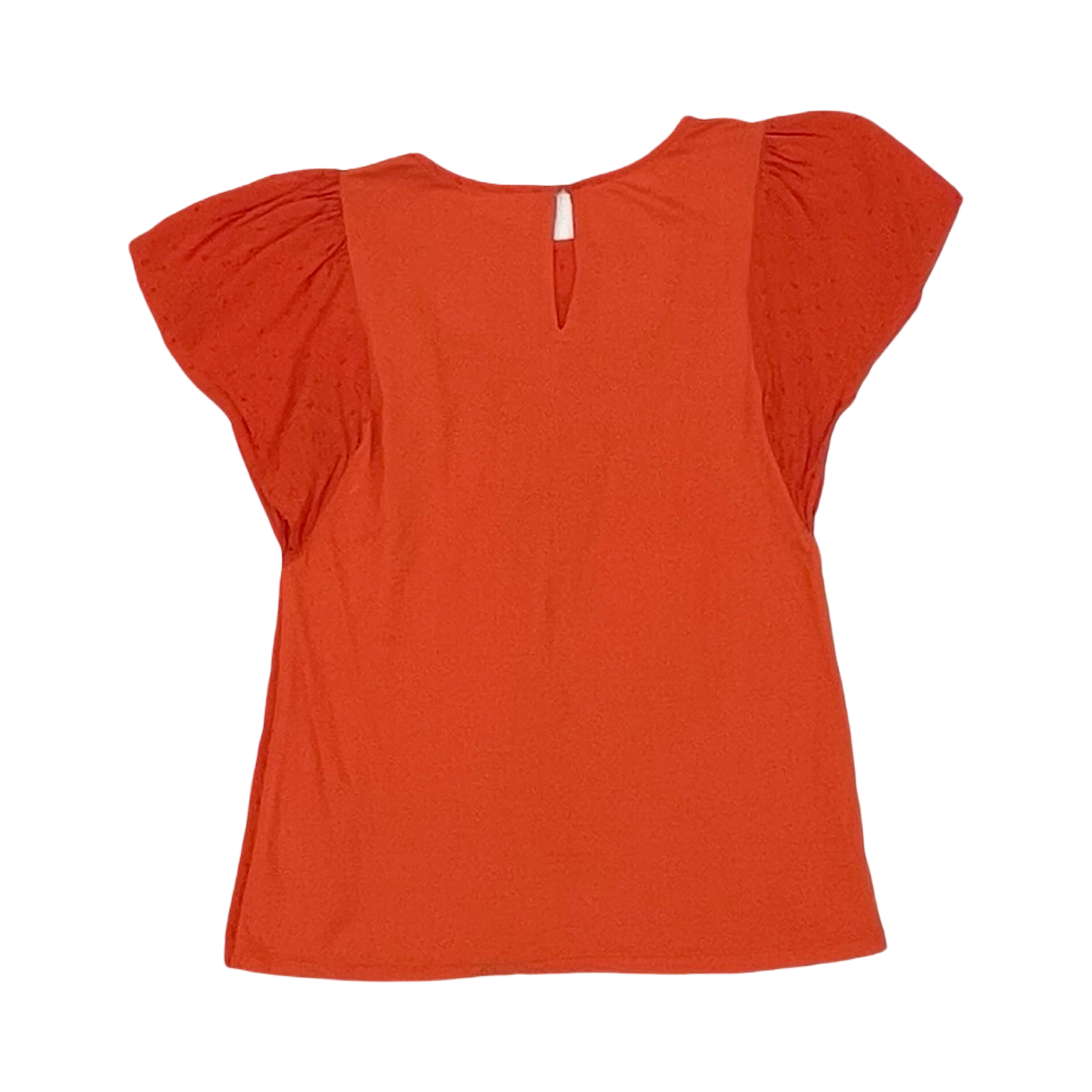 Blouse Ss By Loft In Orange, Size:Xs