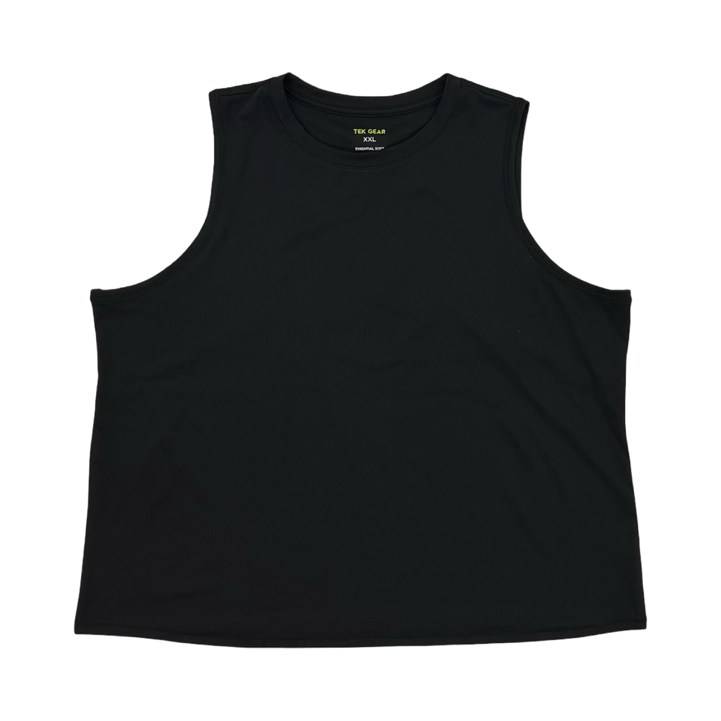 Athletic Tank Top By Tek Gear In Black, Size:2X