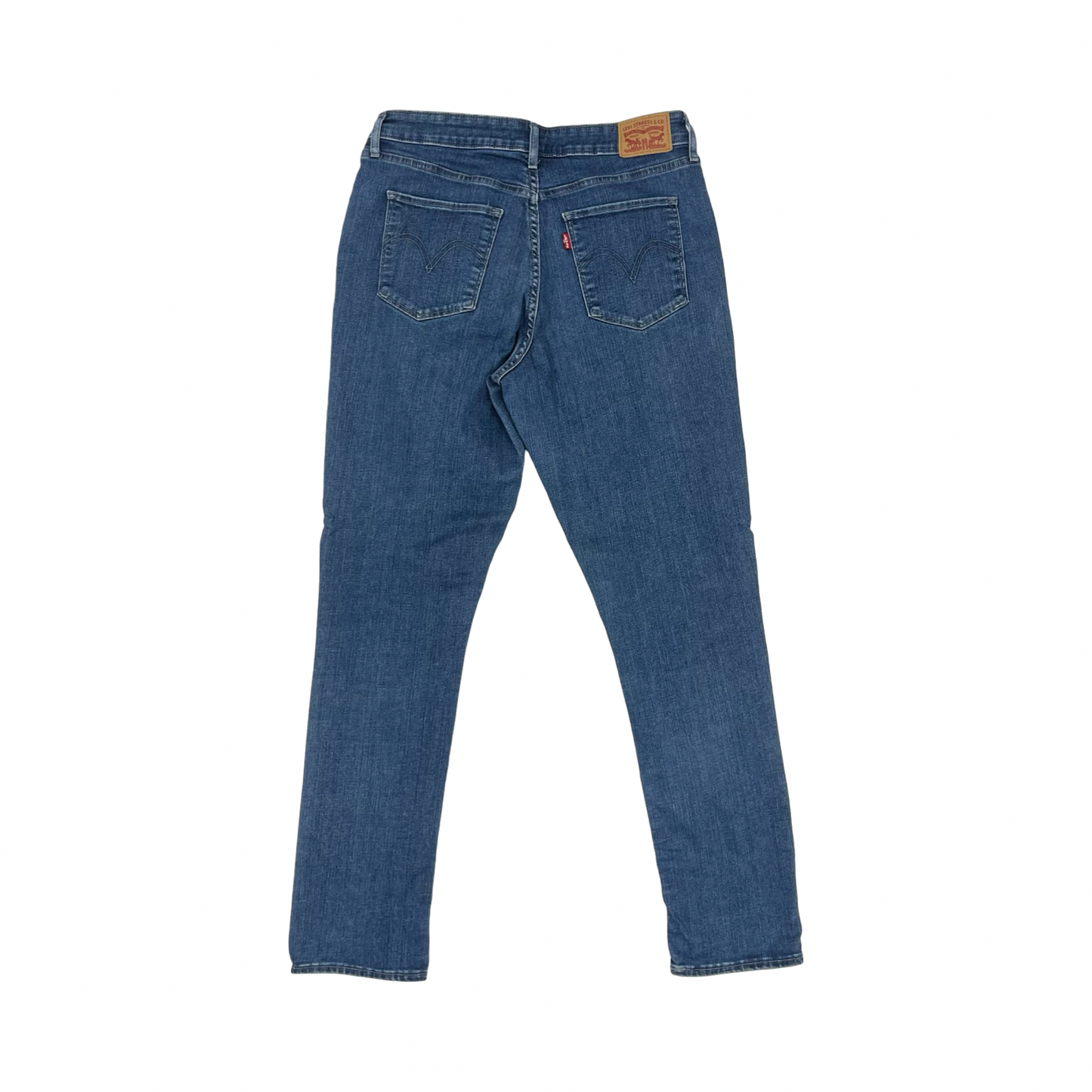 Jeans Skinny By Studio Blue In Blue Denim, Size:12