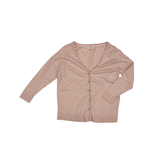 Cardigan By Fatface In Pink, Size:M