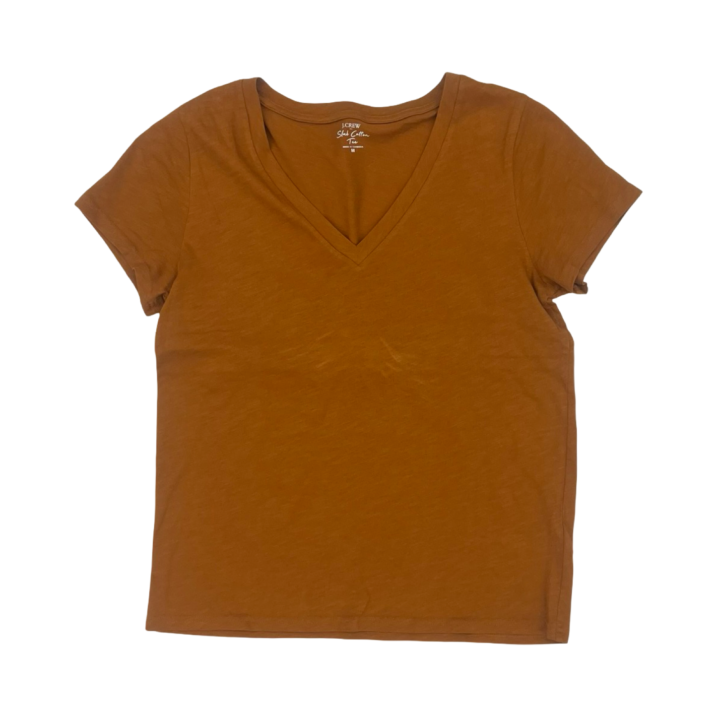 Top Ss By J. Crew In Brown, Size:M