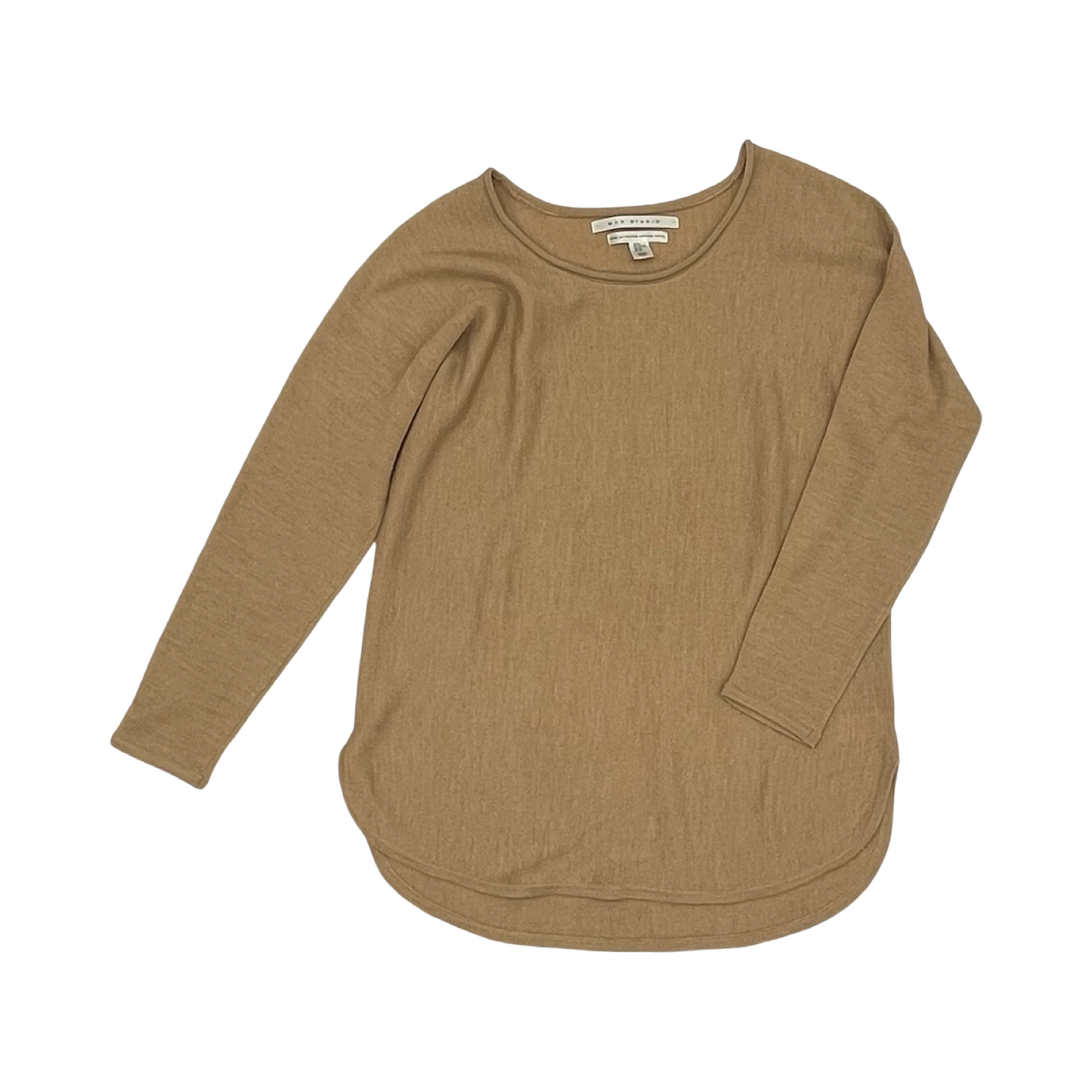 Sweater By Max Studio In Tan, Size:Xl