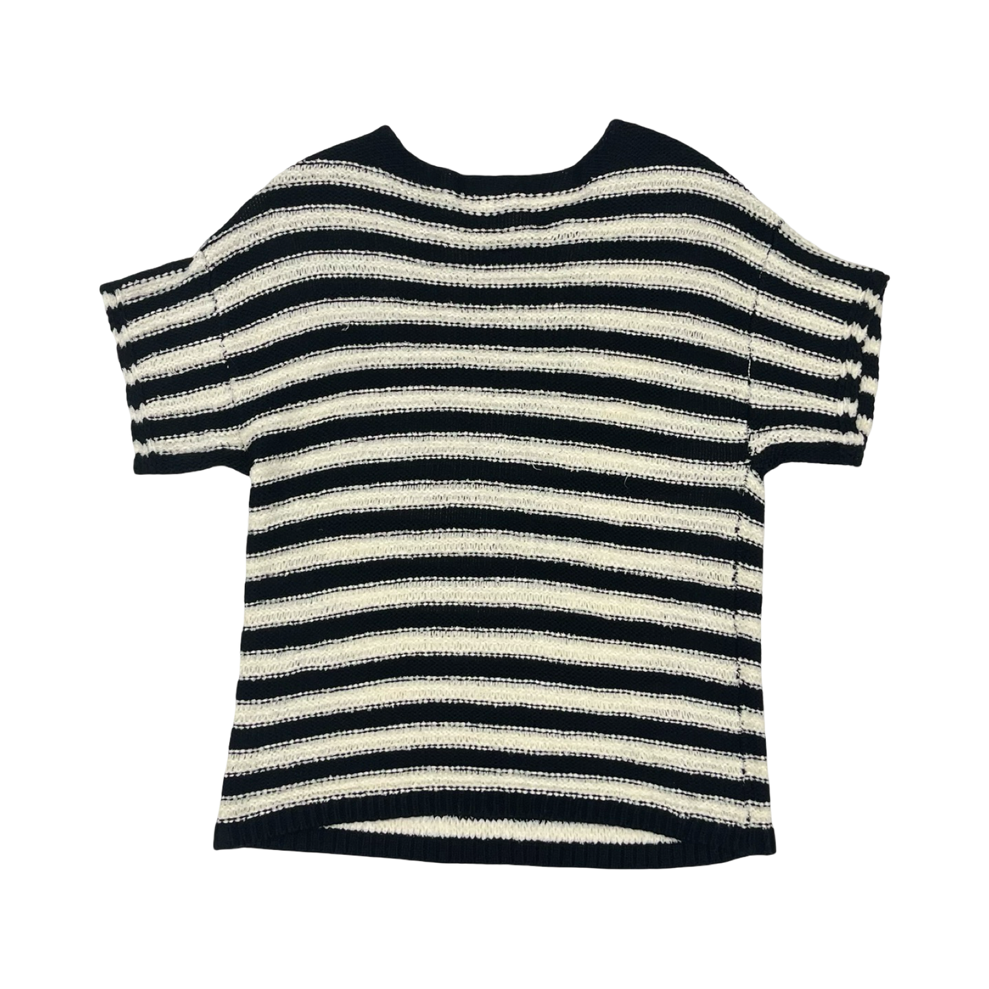Sweater Ss By Kori America In Black & White, Size:M