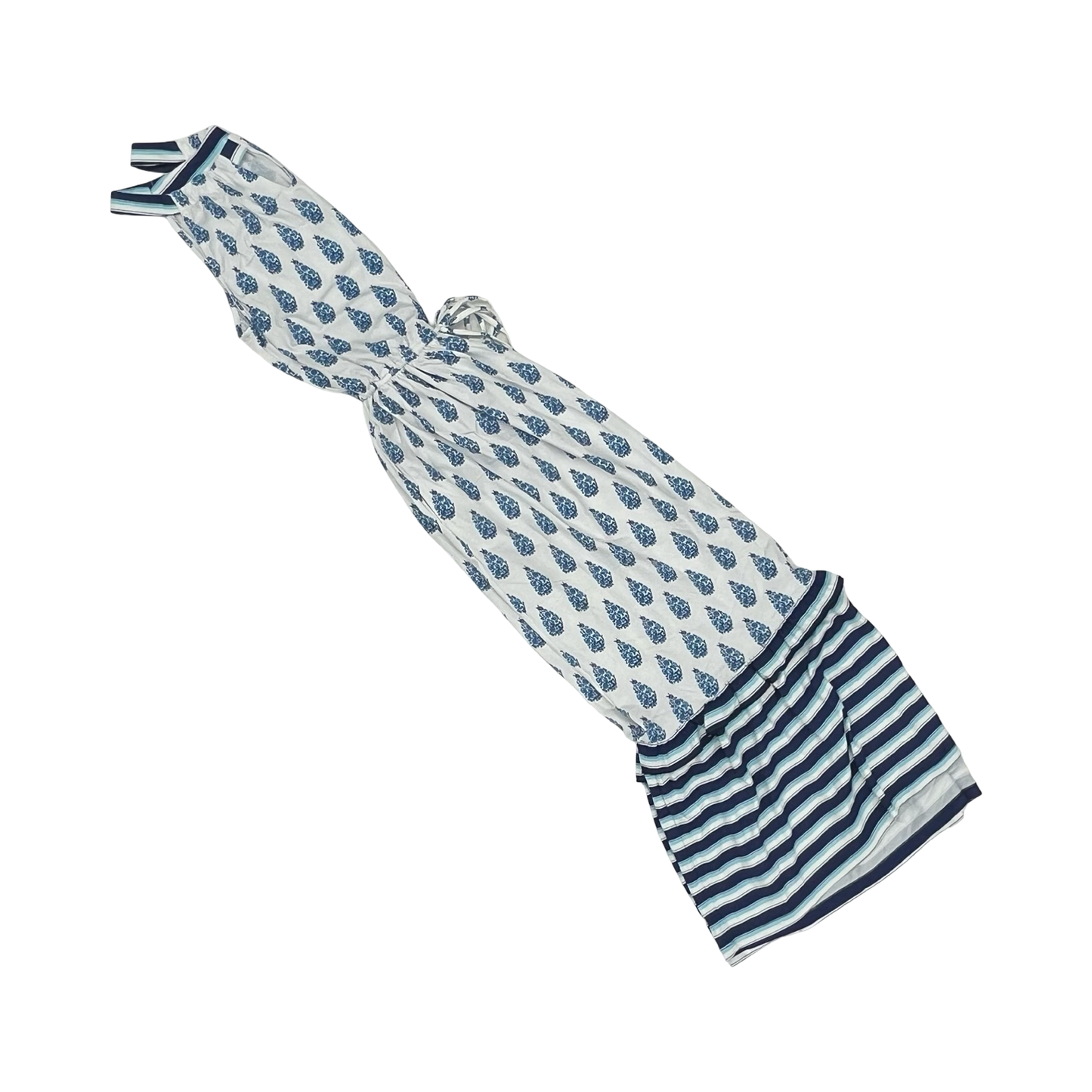 Dress Party Long By Cabana Life In Blue & White, Size:S