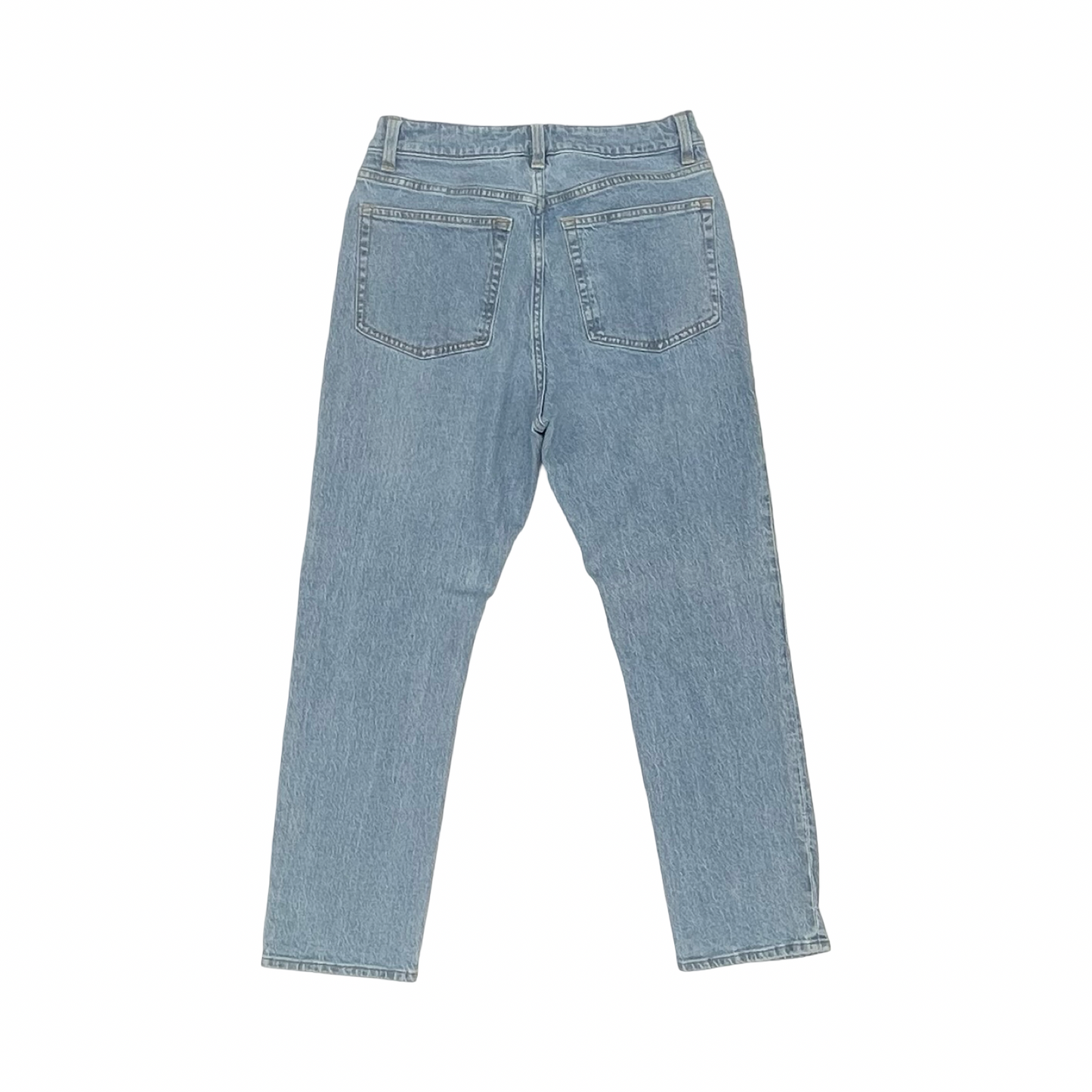 Jeans Straight By H&M In Blue Denim, Size:8