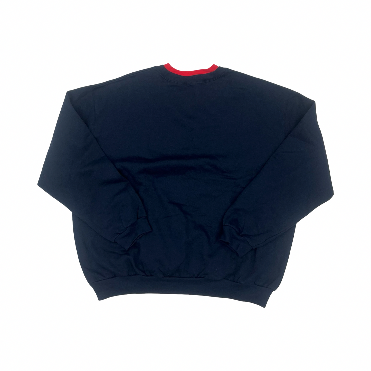 Sweatshirt Crewneck By Clothes Mentor In Blue & Red, Size:2X