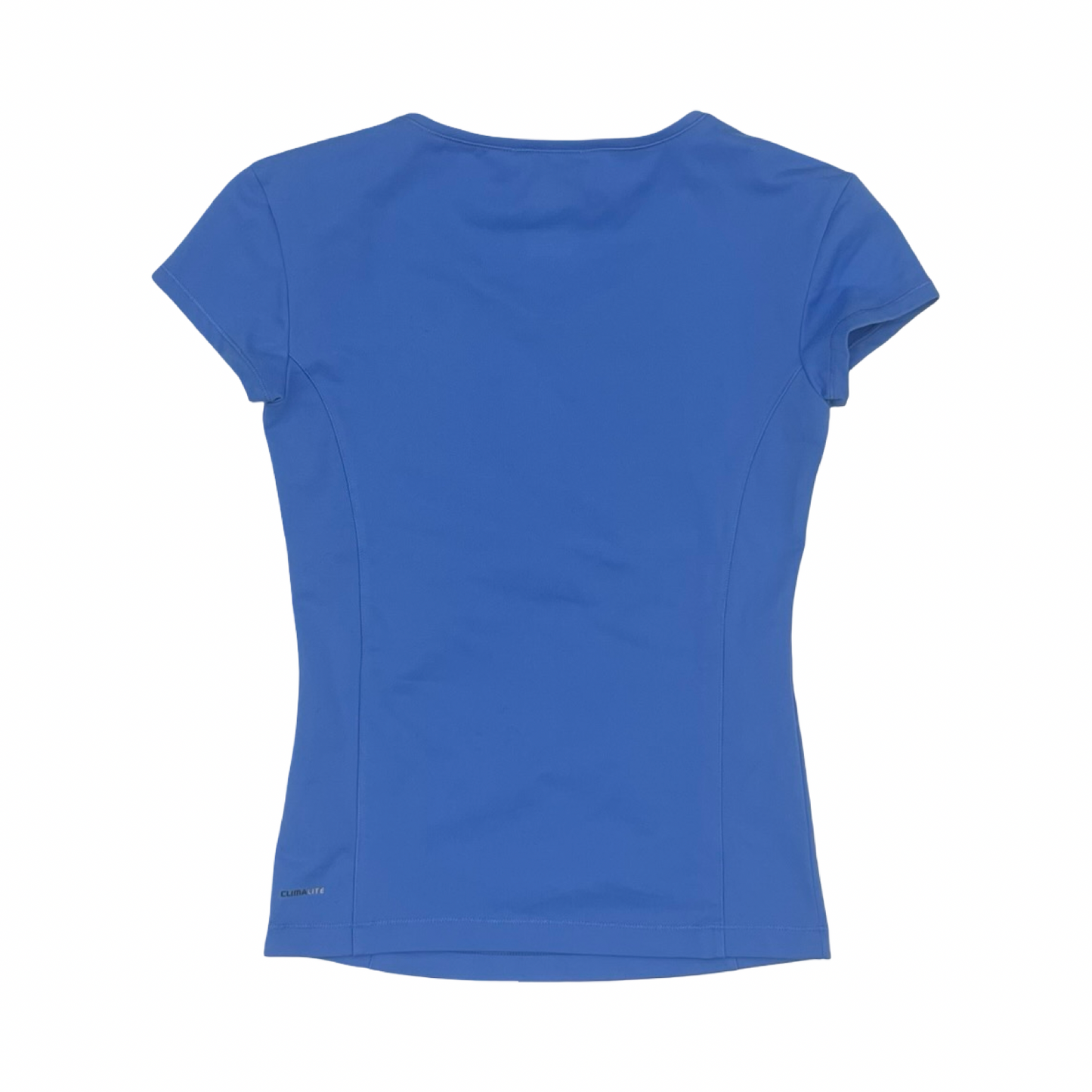 Athletic Top Ss By Adidas In Blue, Size:S